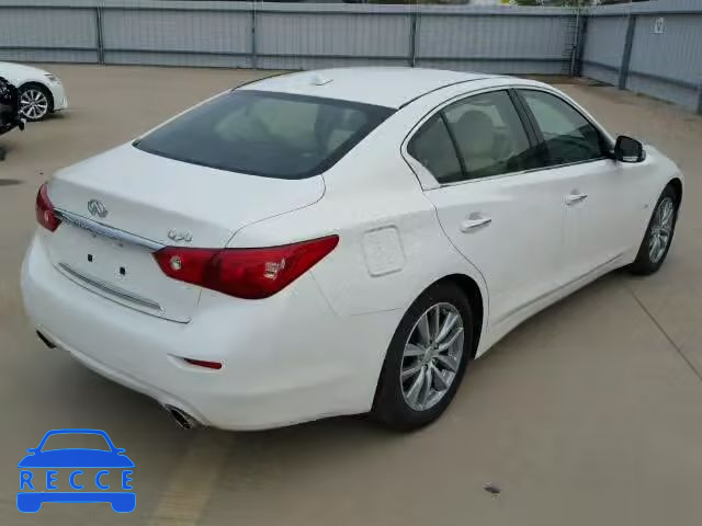 2014 INFINITI Q50 BASE JN1BV7AP3EM677612 зображення 3