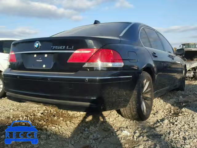 2008 BMW 750 LI WBAHN83538DT83976 зображення 3