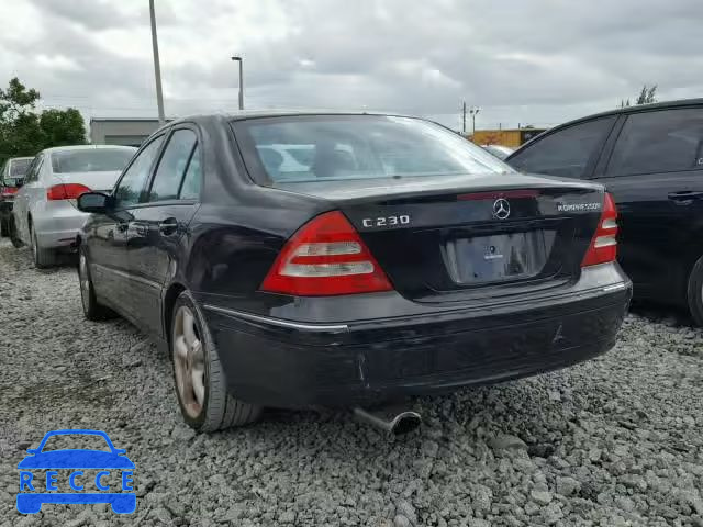 2004 MERCEDES-BENZ C 230K SPO WDBRF40J24F552624 image 2