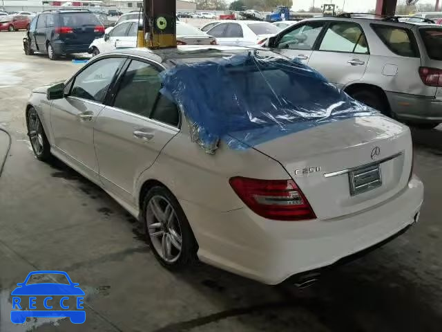 2014 MERCEDES-BENZ C 250 WDDGF4HB7EA954049 зображення 2