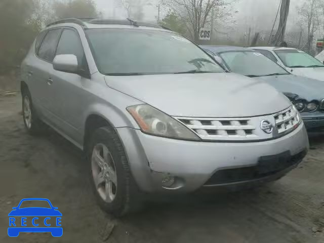 2005 NISSAN MURANO SL JN8AZ08W05W443258 image 0