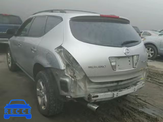 2005 NISSAN MURANO SL JN8AZ08W05W443258 image 2
