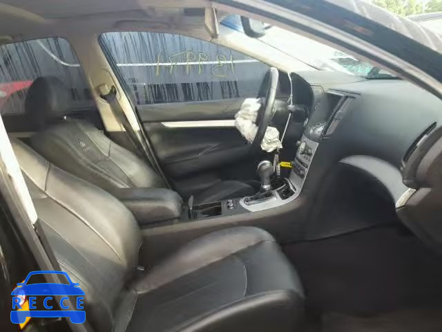 2009 INFINITI G37 BASE JNKCV61E49M014371 image 4