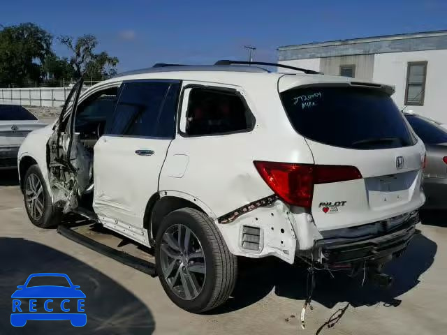 2016 HONDA PILOT ELIT 5FNYF6H07GB104327 image 2