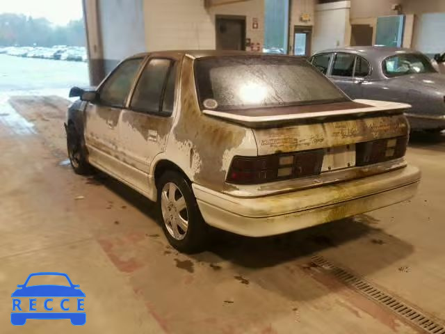 1993 DODGE SHADOW 1B3XP6831PN570972 image 2