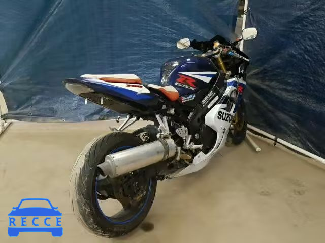 2005 SUZUKI GSX-R750 JS1GR7JAX52103114 image 3