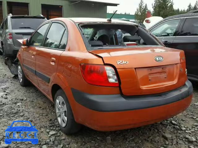 2008 KIA RIO BASE KNADE123886367041 image 2