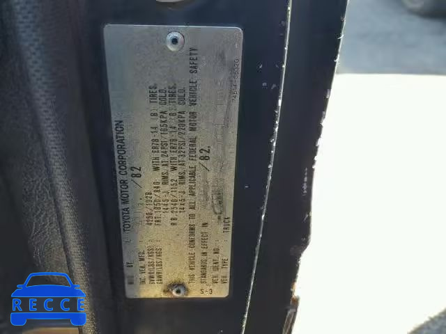 1983 TOYOTA PICKUP 1/2 JT4RN44S2D1101083 image 9