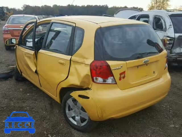 2008 CHEVROLET AVEO BASE KL1TD66658B166392 зображення 2