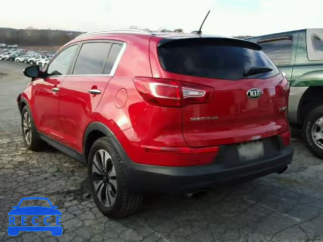 2013 KIA SPORTAGE S KNDPCCA63D7360015 image 2