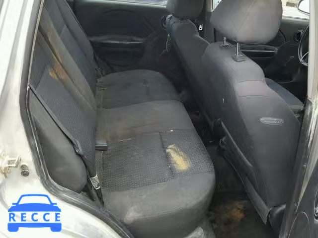 2006 CHEVROLET AVEO BASE KL1TD66626B671707 зображення 5