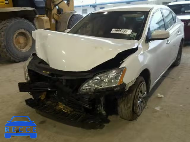 2015 NISSAN SENTRA S 3N1AB7APXFY287903 image 1