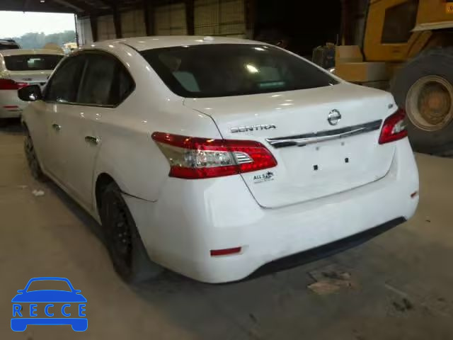 2015 NISSAN SENTRA S 3N1AB7APXFY287903 image 2