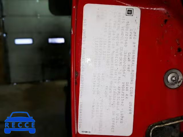 1989 CHEVROLET GMT-400 K1 1GCDK14K4KE237965 image 9