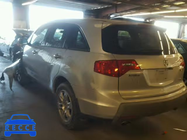 2008 ACURA MDX TECHNO 2HNYD28438H548814 image 2