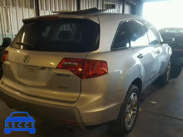 2008 ACURA MDX TECHNO 2HNYD28438H548814 зображення 3