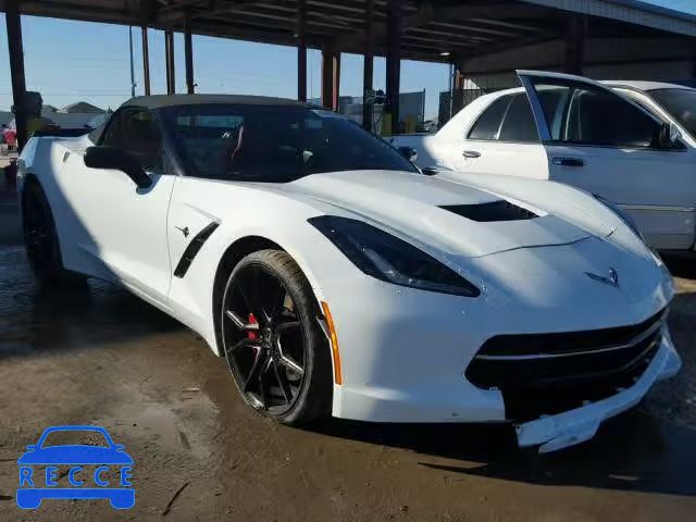 2014 CHEVROLET CORVETTE S 1G1YM3D76E5118959 image 0