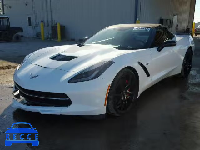 2014 CHEVROLET CORVETTE S 1G1YM3D76E5118959 image 1