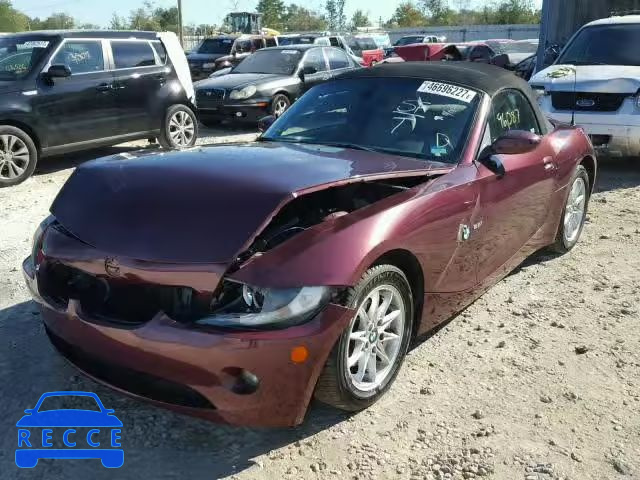 2005 BMW Z4 2.5 4USBT33545LS54223 image 1