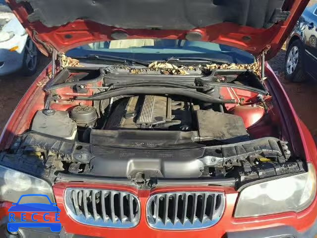 2004 BMW X3 2.5I WBXPA73434WC35973 зображення 6