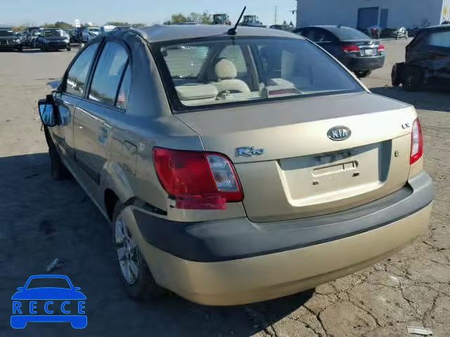 2007 KIA RIO BASE KNADE123776292007 image 2