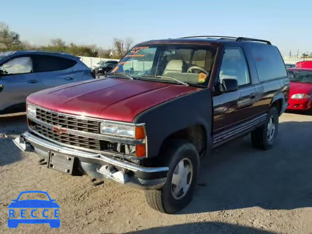 1993 CHEVROLET BLAZER K15 1GNEK18K4PJ343532 image 1