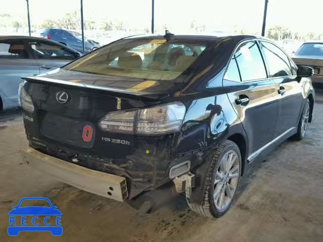 2010 LEXUS HS 250H JTHBB1BA7A2022760 Bild 3