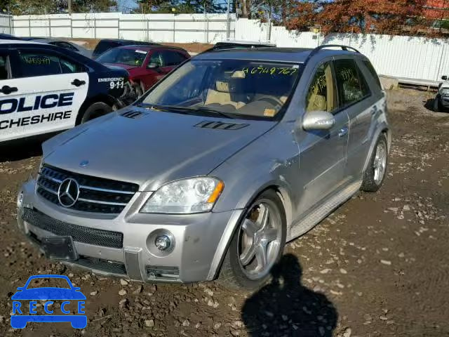 2008 MERCEDES-BENZ ML 63 AMG 4JGBB77E78A336548 зображення 1