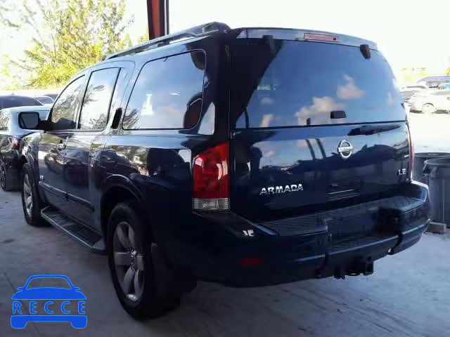 2008 NISSAN ARMADA SE 5N1BA08D88N602197 image 2