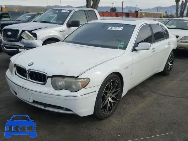 2002 BMW 745 LI WBAGN63442DR06243 image 1