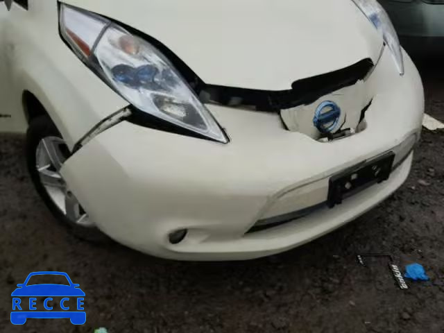 2011 NISSAN LEAF SV JN1AZ0CP3BT004440 зображення 8