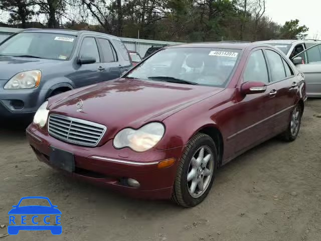 2002 MERCEDES-BENZ C 320 WDBRF64J92F224765 image 1