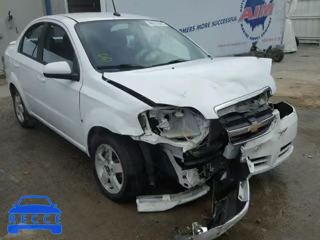 2009 CHEVROLET AVEO LS KL1TD56E09B333972 зображення 0