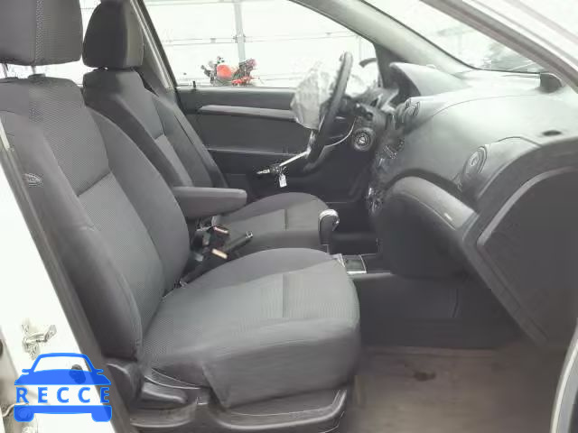 2009 CHEVROLET AVEO LS KL1TD56E09B333972 image 4