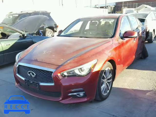 2015 INFINITI Q50 BASE JN1BV7AP7FM333234 зображення 1