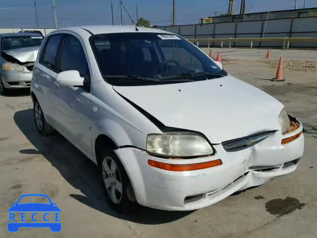 2007 CHEVROLET AVEO BASE KL1TD66617B721353 image 0