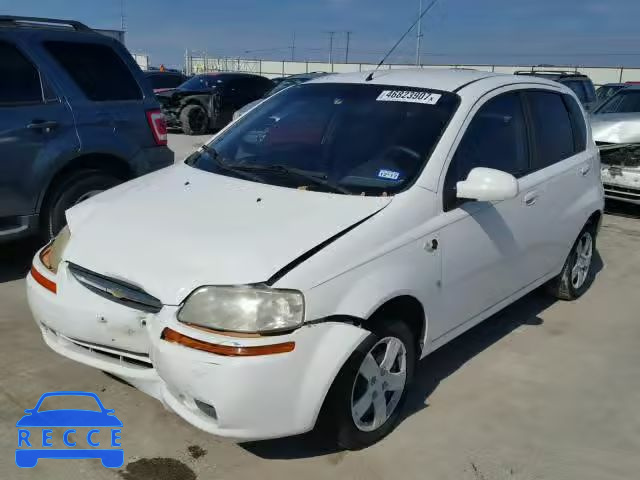 2007 CHEVROLET AVEO BASE KL1TD66617B721353 image 1