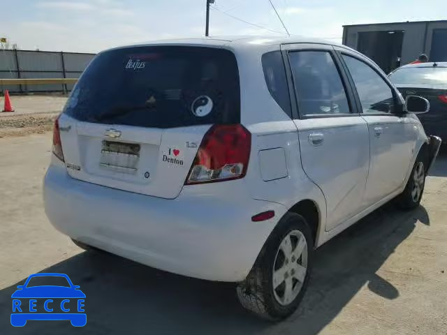 2007 CHEVROLET AVEO BASE KL1TD66617B721353 image 3