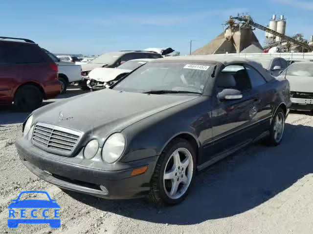 2003 MERCEDES-BENZ CLK 430 WDBLK70GX3T137171 Bild 1