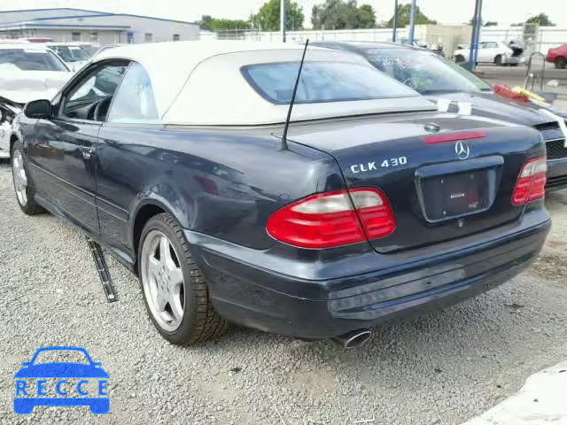 2003 MERCEDES-BENZ CLK 430 WDBLK70GX3T137171 Bild 2