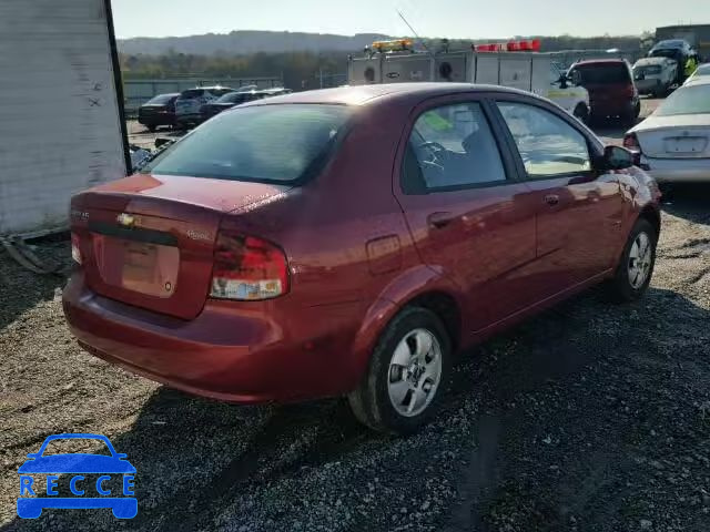 2006 CHEVROLET AVEO BASE KL1TD56636B638127 image 3