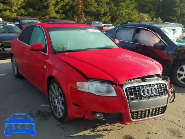 2008 AUDI A4 S-LINE WAUBF78E98A110807 image 0