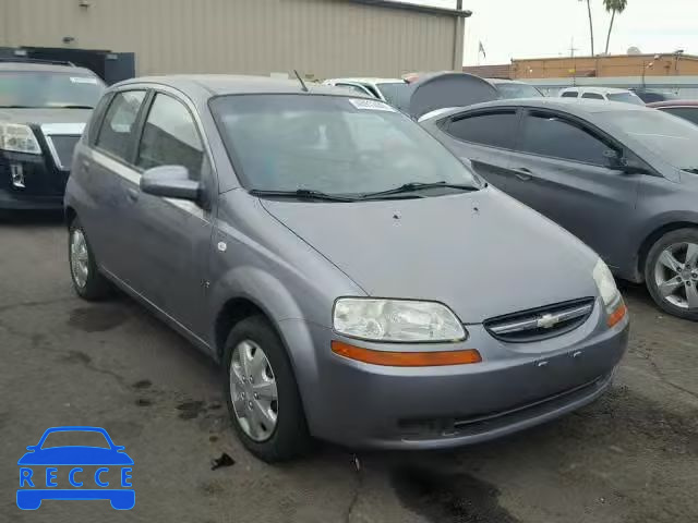 2008 CHEVROLET AVEO BASE KL1TD66618B028056 image 0