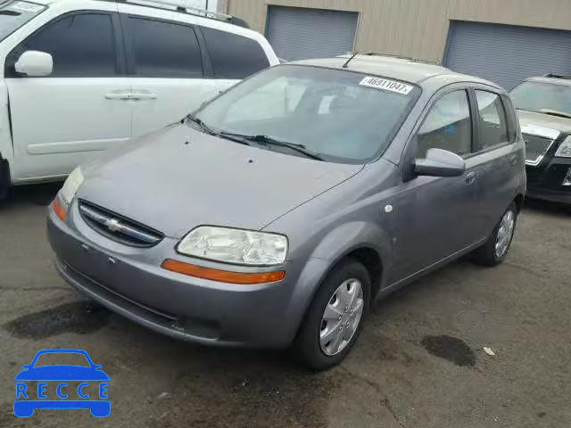 2008 CHEVROLET AVEO BASE KL1TD66618B028056 image 1