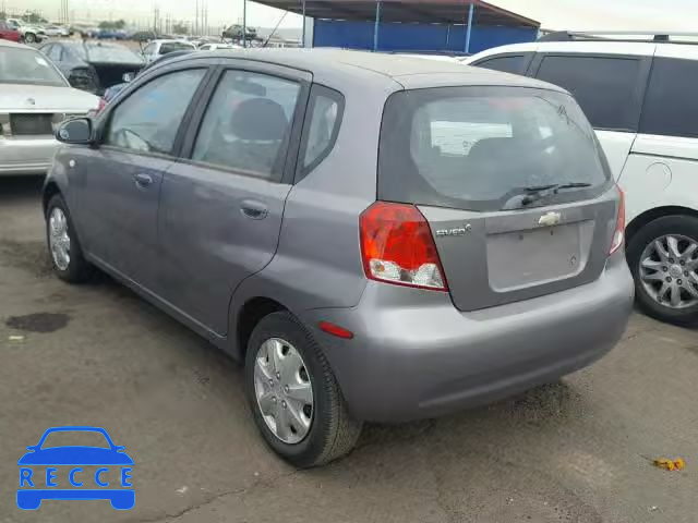 2008 CHEVROLET AVEO BASE KL1TD66618B028056 image 2