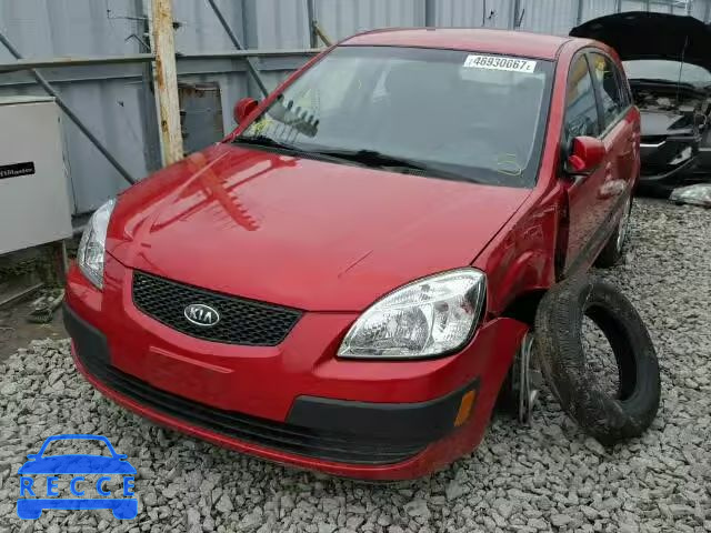 2008 KIA RIO 5 SX KNADE163886399062 image 1