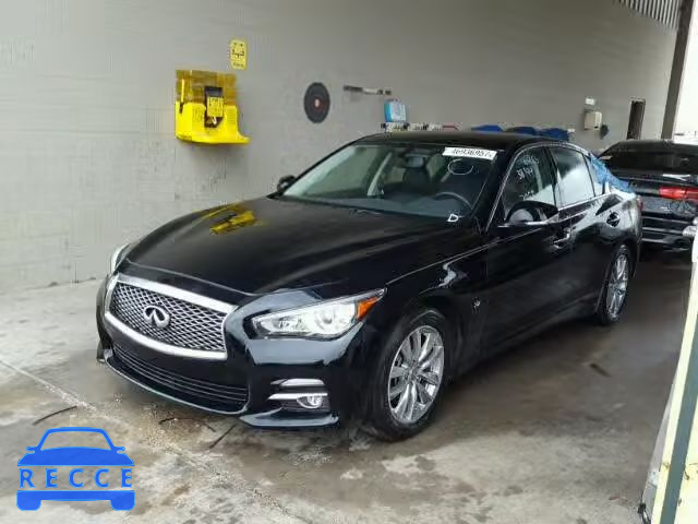 2014 INFINITI Q50 BASE JN1BV7AP7EM670534 зображення 1