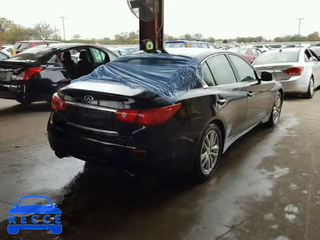 2014 INFINITI Q50 BASE JN1BV7AP7EM670534 зображення 3