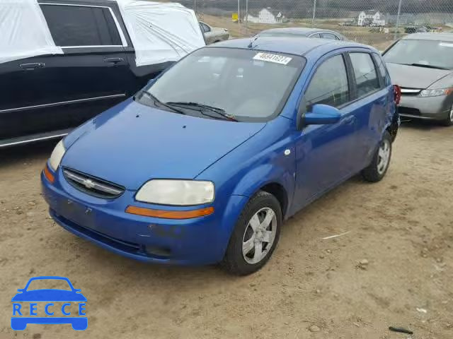 2007 CHEVROLET AVEO BASE KL1TD66687B740837 image 1