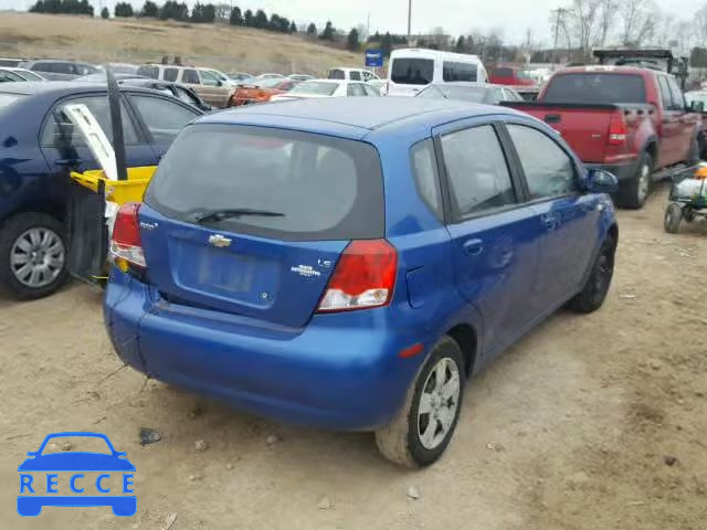 2007 CHEVROLET AVEO BASE KL1TD66687B740837 image 3